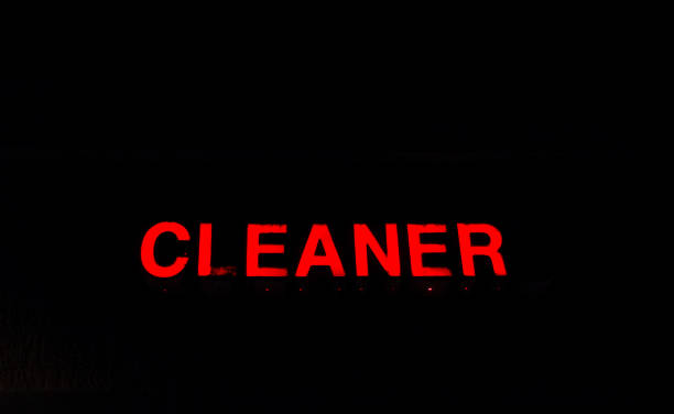 istock Dry Cleaners Business Sign 1193477141