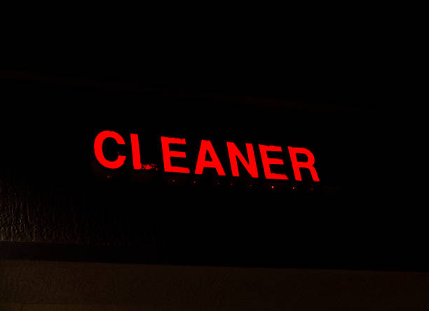 istock Cleaners Business Sign 1193477172