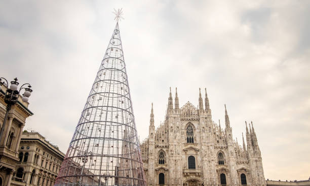 istock Christmas tree in Piazza del Duomo, Milan 1193485715