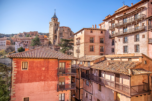 December 1, 2019. Albarracín. Medieval town of Albarracín, Teruel. Spain.