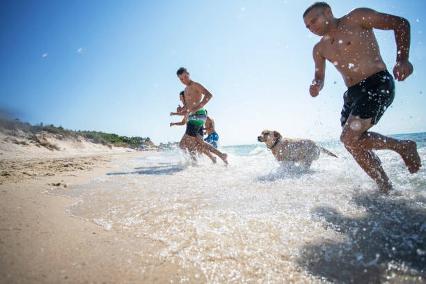istock Beach days with friends 1193487493