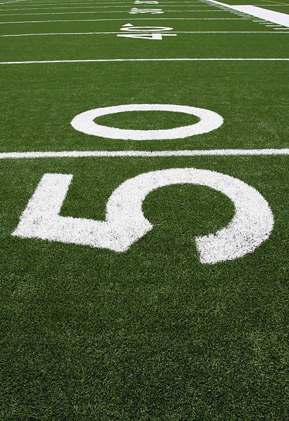 istock American Football Field Yard Lines 119348849