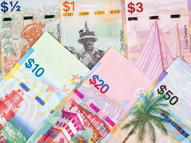 istock Bahamian dollar a business background 1193491323