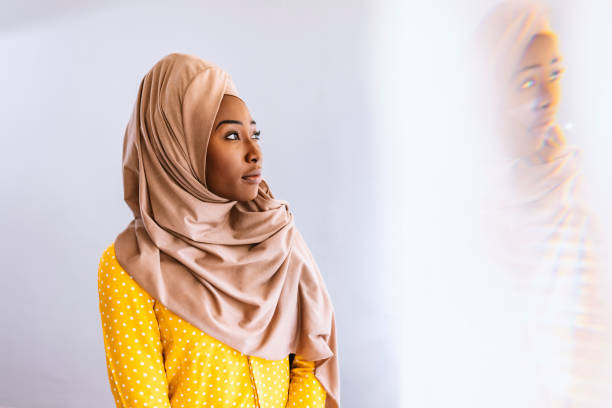 istock Beautiful girl in eastern appearance 1193493111