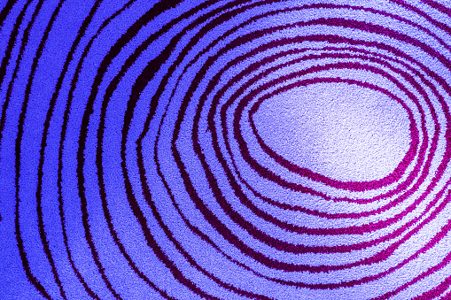 Abstract illusion circle pattern