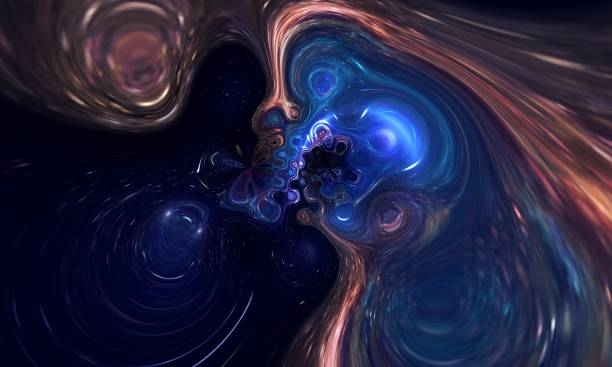 istock Planets and galaxy, cosmos, physical cosmology, science fiction wallpaper. 1193495762