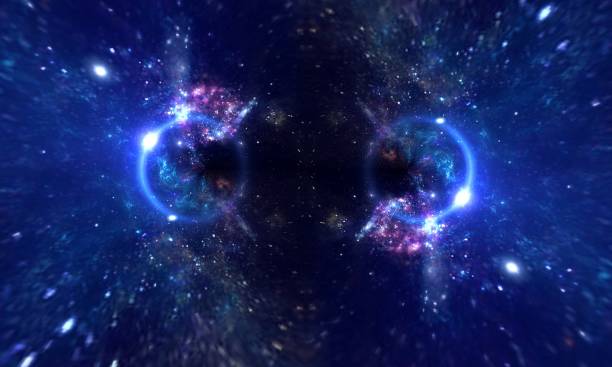 istock Planets and galaxy, cosmos, physical cosmology, science fiction wallpaper. 1193495889