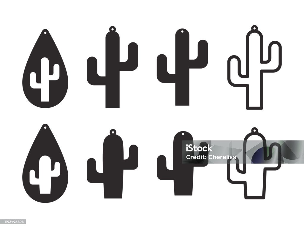 Cactus Earrings Templates Cacti Earrings Tear Drop Earrings Pendant Laser Cut Template Earrings With Hole Jewelry Making Vector Stock Illustration - Download Image Now - iStock Cactus Earrings Templates Cacti Earrings Tear Drop Earrings Pendant Laser Cut Template Earrings With Hole Jewelry Making Vector Stock Illustration - Download Image Now - Istock