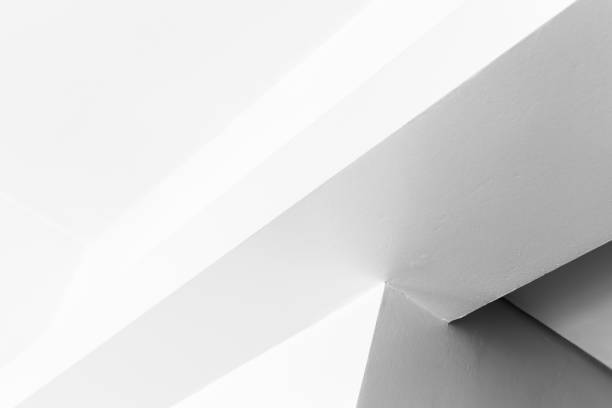 istock Abstract white minimal interior, photo background 1193501819
