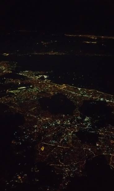 istock Night Lights in the dark 1193502547