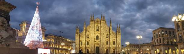istock Christmas in Dome's square (Milan) - Piazza Duomo 1193506317
