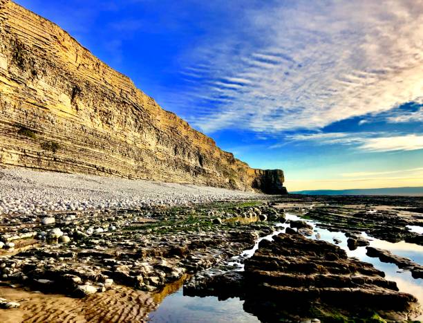 istock Evening Light at Nash Point, South Wales, UK 1193506784