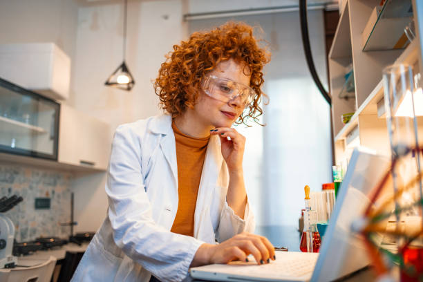 istock Female scientist working in laboratory. 1193508688