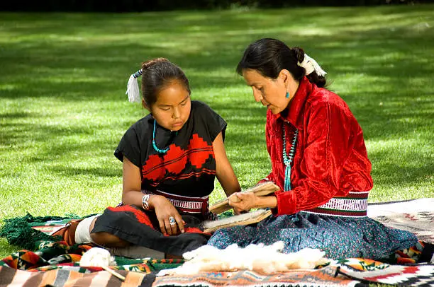 Photo of Learning how to weave