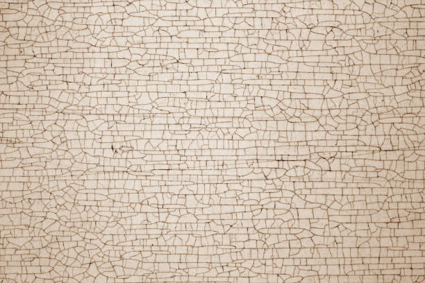 istock Cracks on metal texture in brown tone. 1193512590