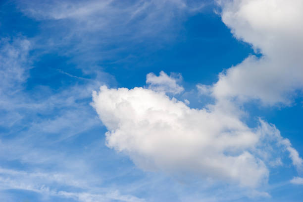 istock Beautiful sky and clouds in winter 1193516379