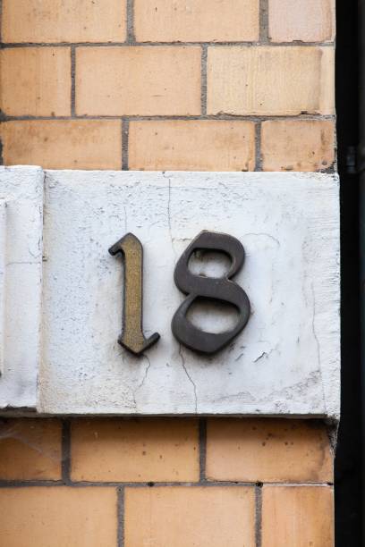 istock European House Number 18 1193518462