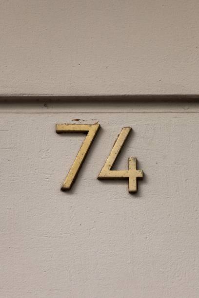 istock European House Number 74 1193518526