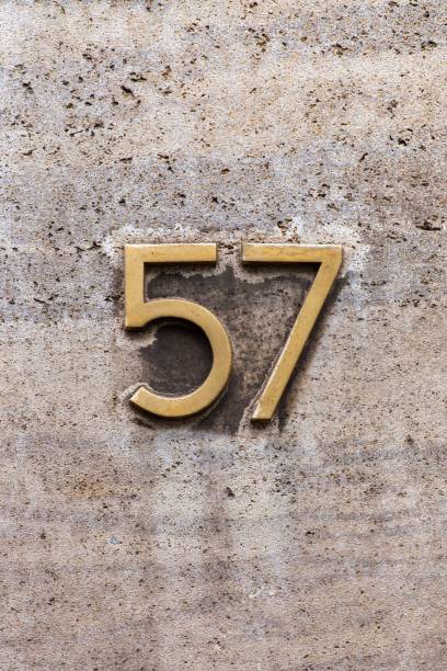 istock European House Number 57 1193523601