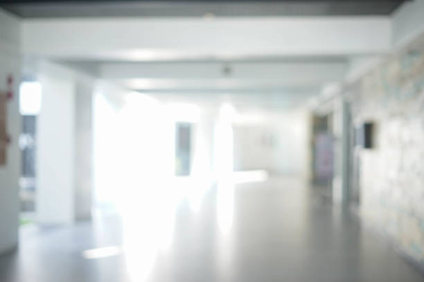 istock Blur background with white light against the hallway backdrop 1193523673