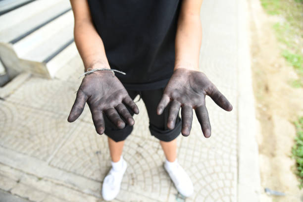 Dirty hand