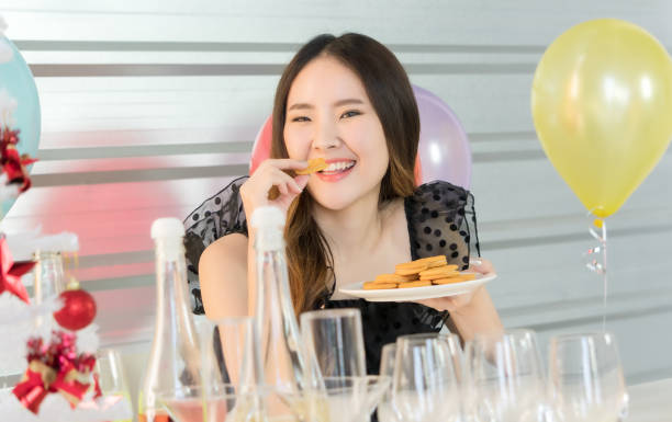 istock Black woman in party 1193531032