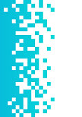istock Pixel Dot Edge Pattern Divider Transition 1193532924