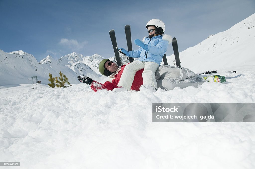 Esquí, sol y diversión - Foto de stock de Stelvio libre de derechos