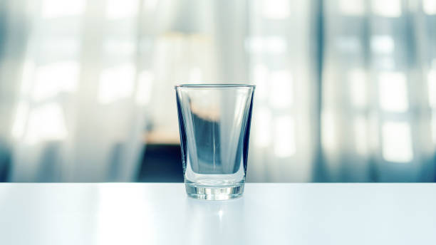 Pouring purified fresh water