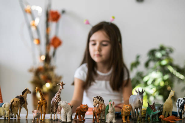 istock Plastic ZOO animal toys 1193536712