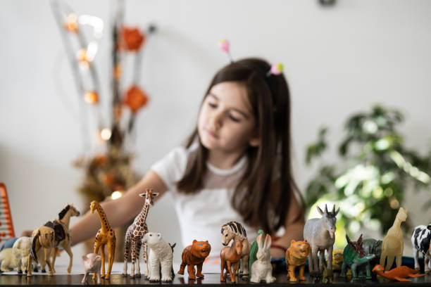 istock Plastic ZOO animal toys 1193537425