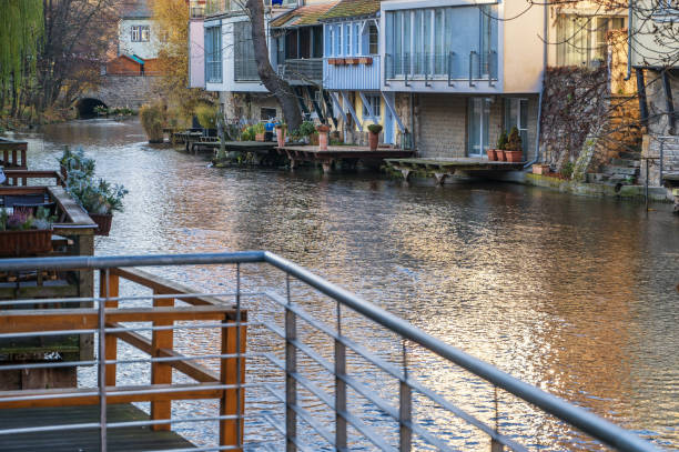 istock Apartments with water access as a representative residence 1193537750