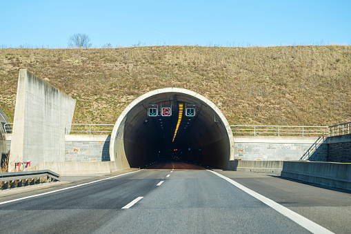 Illuminated Tunnel