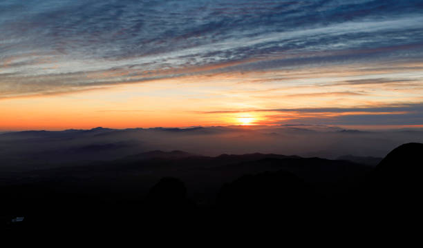 istock Monterrat sunset, From Sant Jeroni peak looking towards the West 1193538606