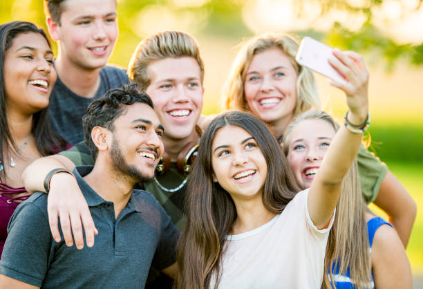 istock Multi-Ethnic University Self Portrait stock photo 1193538812