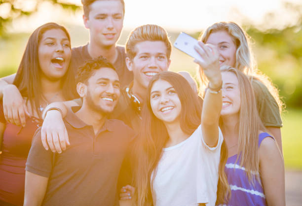 istock Multi-Ethnic University Self Portrait stock photo 1193538814