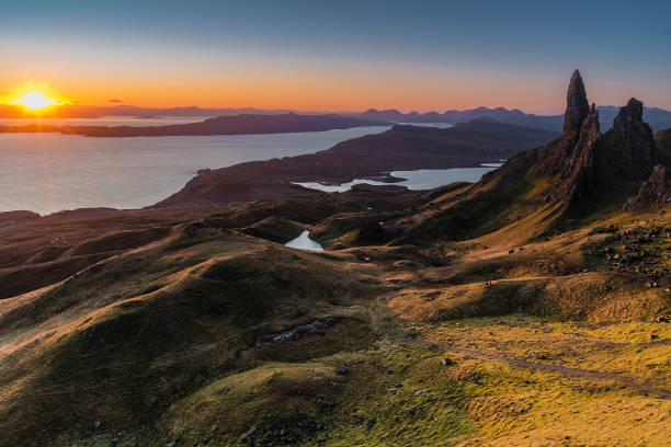 istock Sunrise at the Storr 1193543426