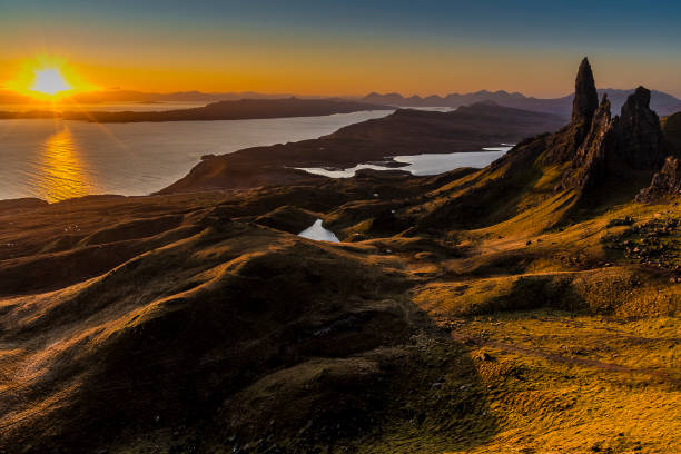 istock Sunrise at the Storr 1193543603