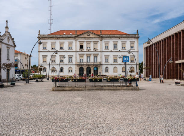 The National Guard HQ in Aveiro in Portugal Aveiro, Portugal - 19 August 2019: Headquarters of the PSP or the national guard in Aveiro psp stock pictures, royalty-free photos & images