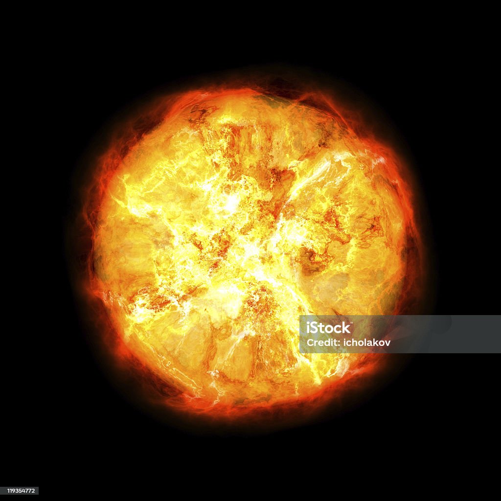 Exploser star - Photo de Bombe libre de droits