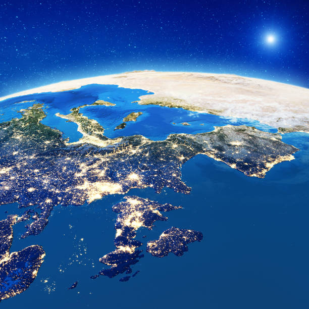 istock West Europe city lights 1193548347