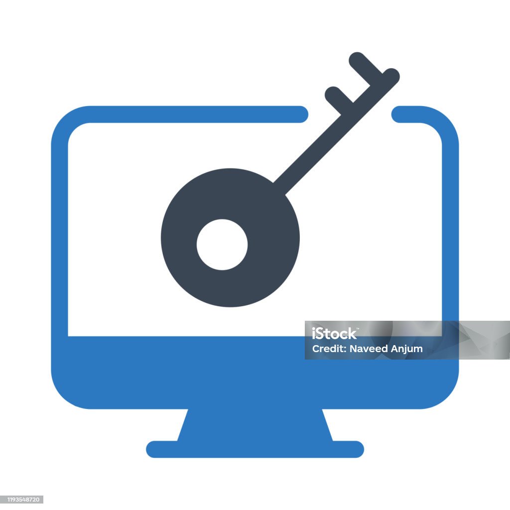 Key Screen Stock Illustration - Download Image Now - Backgrounds ...