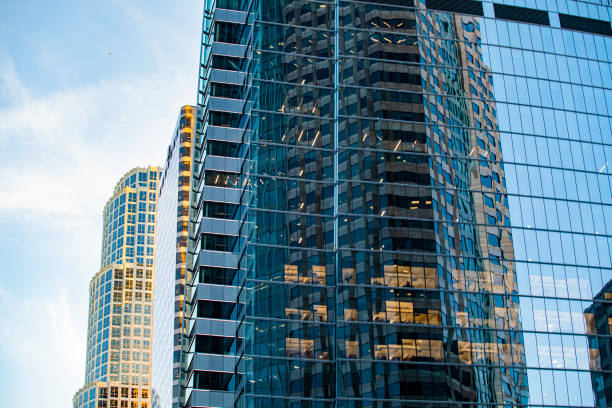 istock Business district architecture in Los Angeles 1193549899