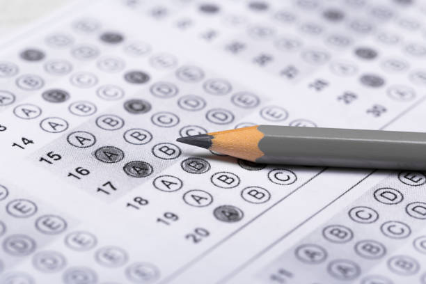 istock Fill in the answer sheet in the exam with a pencil 1193551706