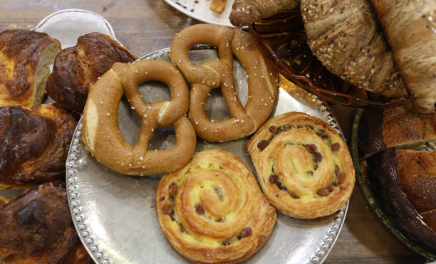 istock Freshly baked homemade bread 1193554400