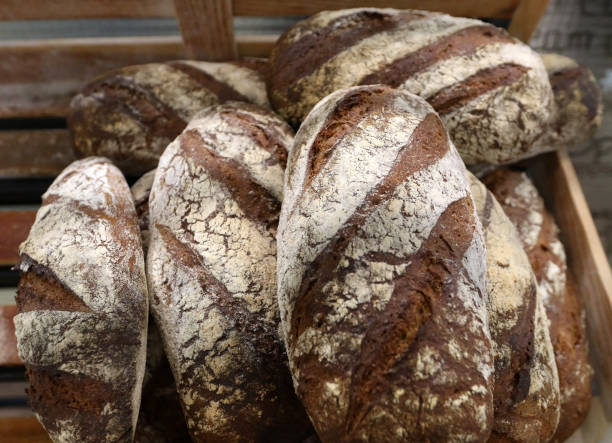 istock Freshly baked homemade bread 1193554580