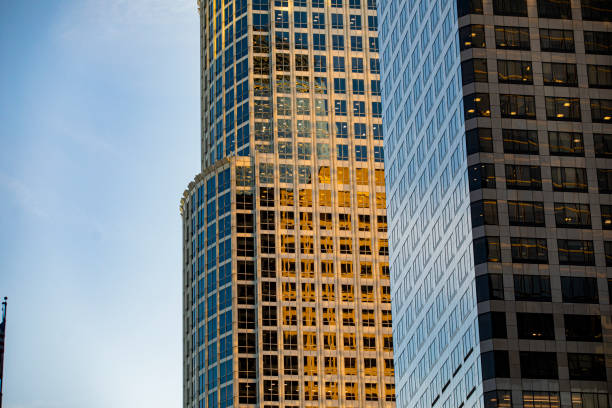 istock Business district architecture in Los Angeles 1193554619