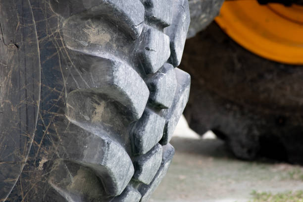 istock Close up view of tire. 1193559856