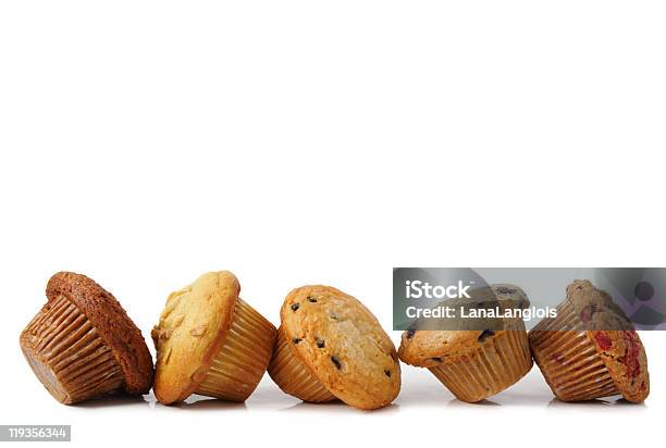 Muffins Alguns Frescos - Fotografias de stock e mais imagens de Muffin - Muffin, Figura para recortar, Bolo - Sobremesa