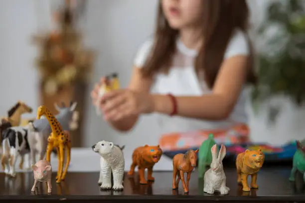 Photo of Plastic ZOO animal toys